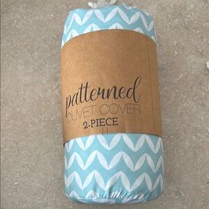 Patterned Duvet Cover 2-Piece Set